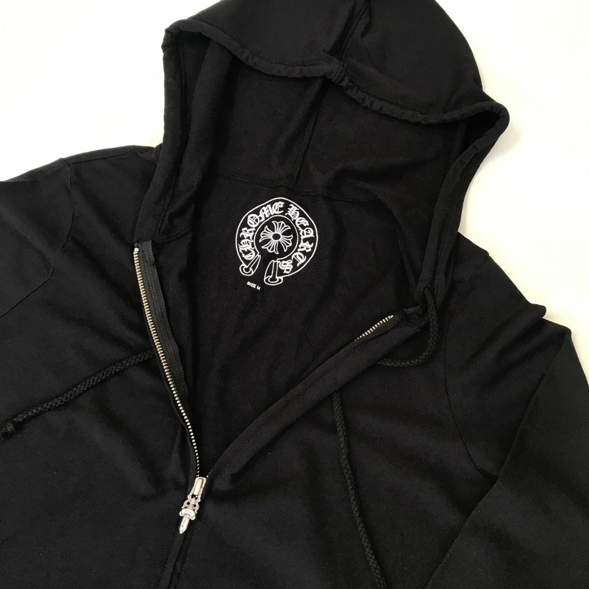 Chrome Hearts Chrome Hearts Dagger Vine Zip Up Hoodie with silver Dagger Size M / US 6-8 / IT 42-44 - 4 Thumbnail