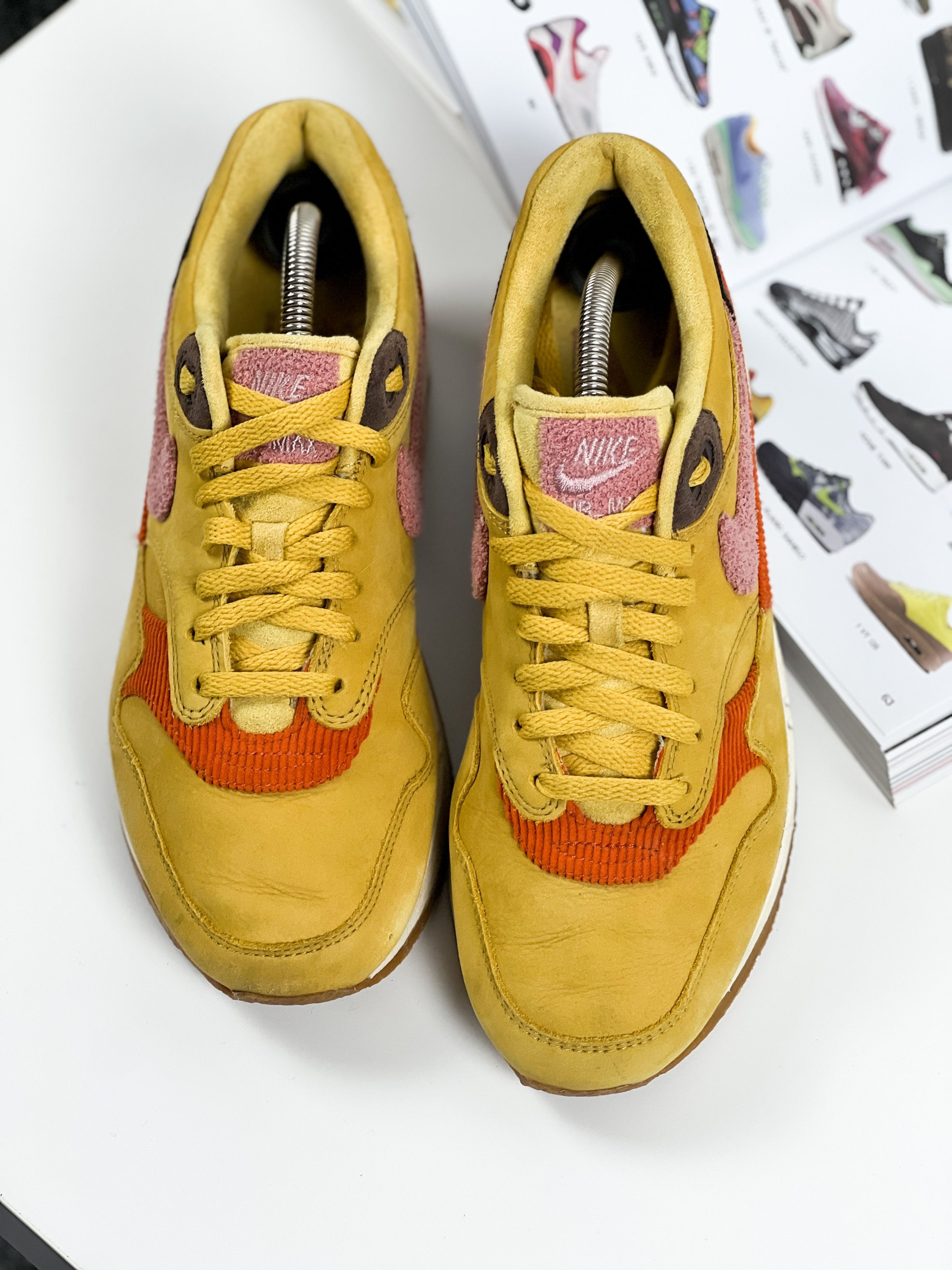Nike Nike Air Max 1 Crepe Wheat Gold Rust Pink 'CD7861-700' Size US 7 / EU 40 - 5 Thumbnail