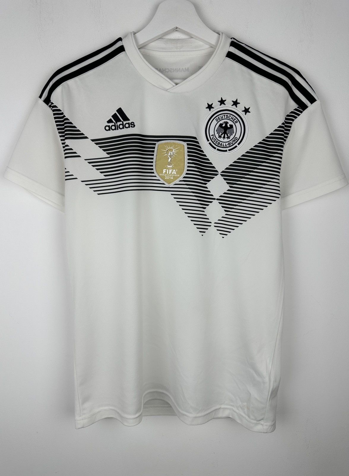 Adidas Germany National Team 2018 Home Soccer Jersey Football Shirt Size US S / EU 44-46 / 1 - 2 Thumbnail