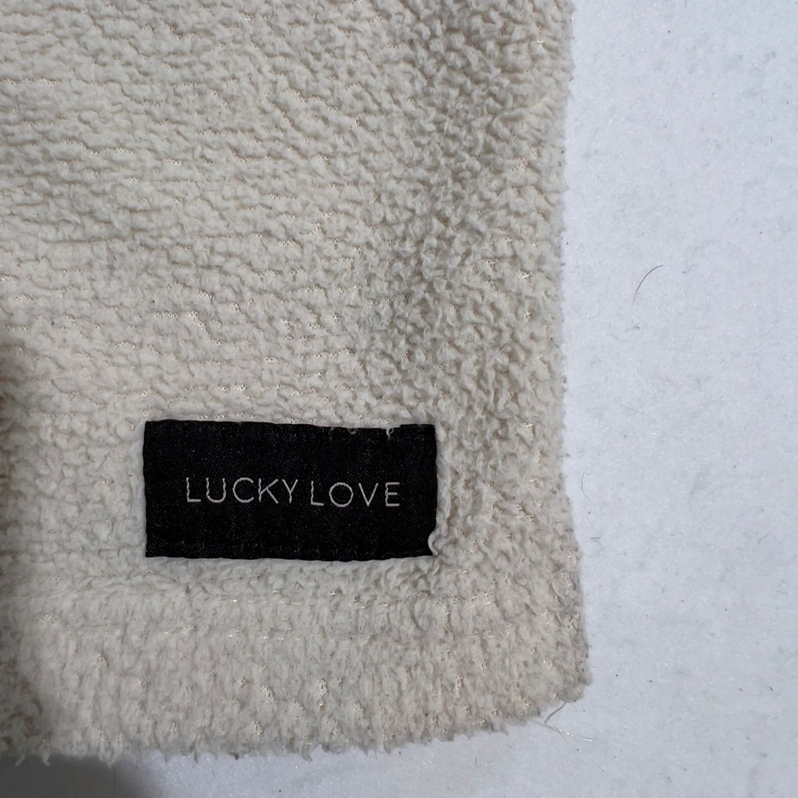 Other Lucky Love Sherpa 1/2 Zip Sweatshirt Woman's XL High Collar Size XL / US 12-14 / IT 48-50 - 4 Thumbnail