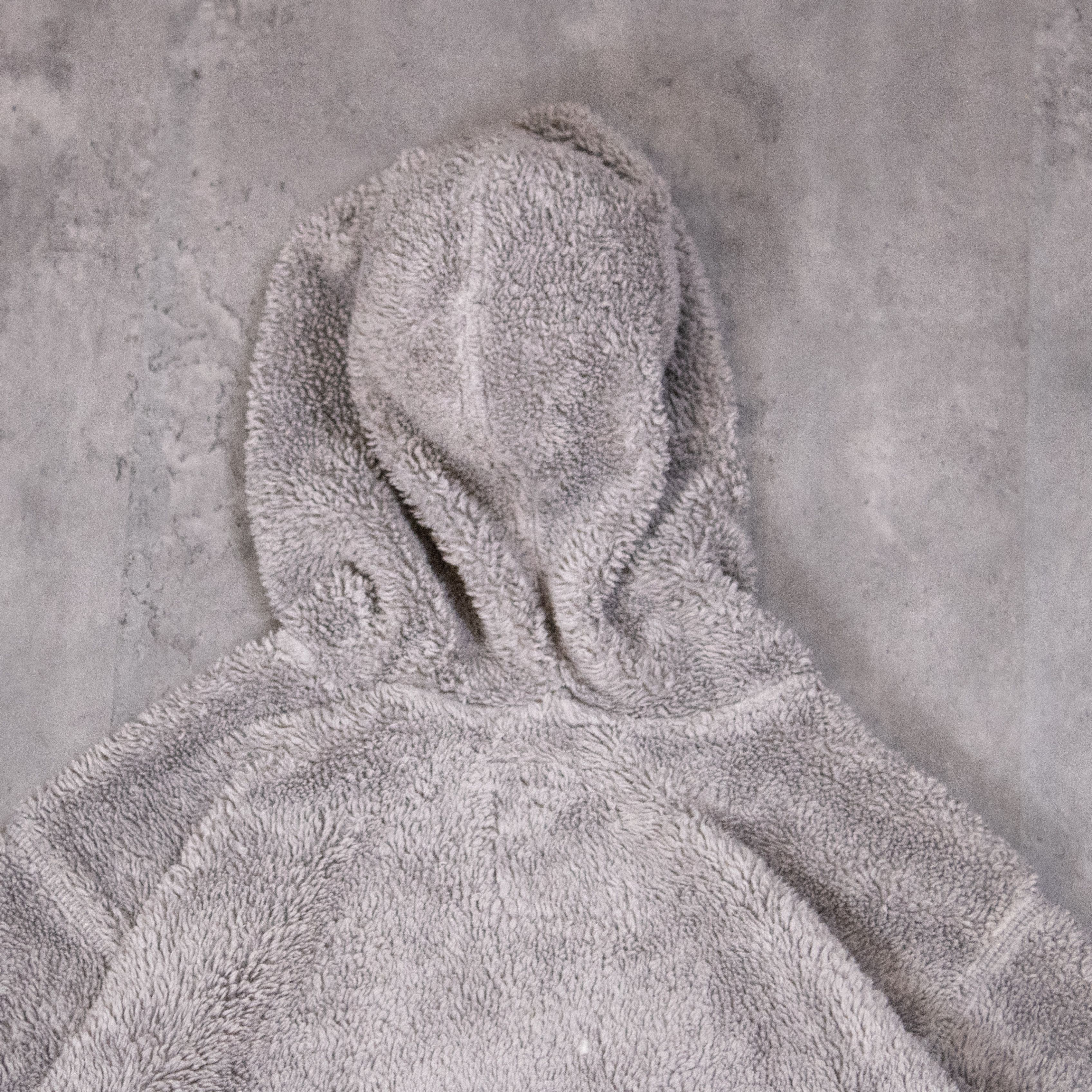 Vintage The Jean People Grey Retro X Deep Pile Hooded Fleece Jacket Size US S / EU 44-46 / 1 - 9 Thumbnail