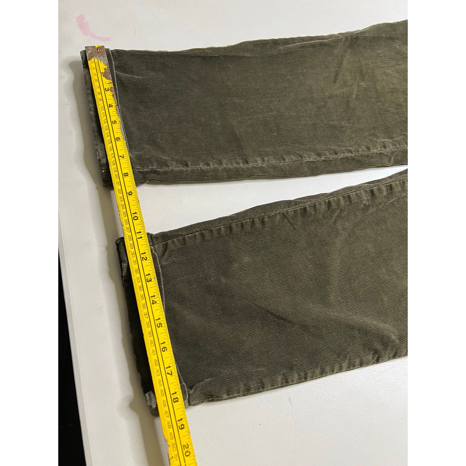 Polo Ralph Lauren Vintage Polo Ralph Lauren Hammon corduroy Pants Green 34/32 Size US 34 / EU 50 - 8 Thumbnail