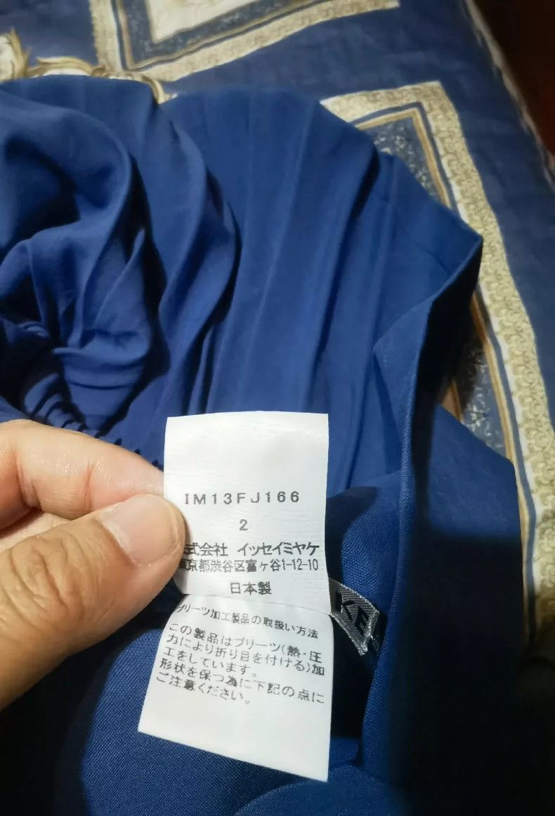 Issey Miyake Issey Miyake Blue pleated top Size M / US 6-8 / IT 42-44 - 5 Thumbnail