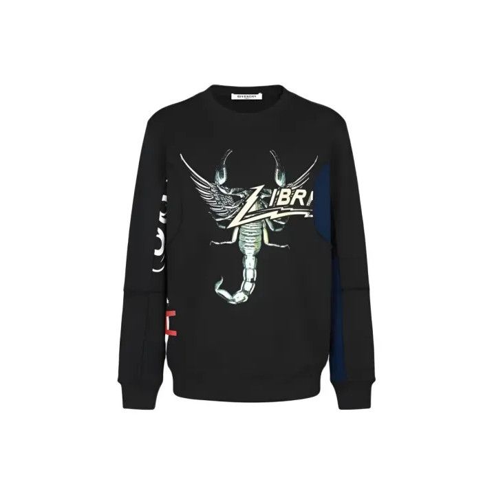 Givenchy Givenchy Men's Pattern Print Long-Sleeve Sweatshirt Size US S / EU 44-46 / 1 - 1 Thumbnail