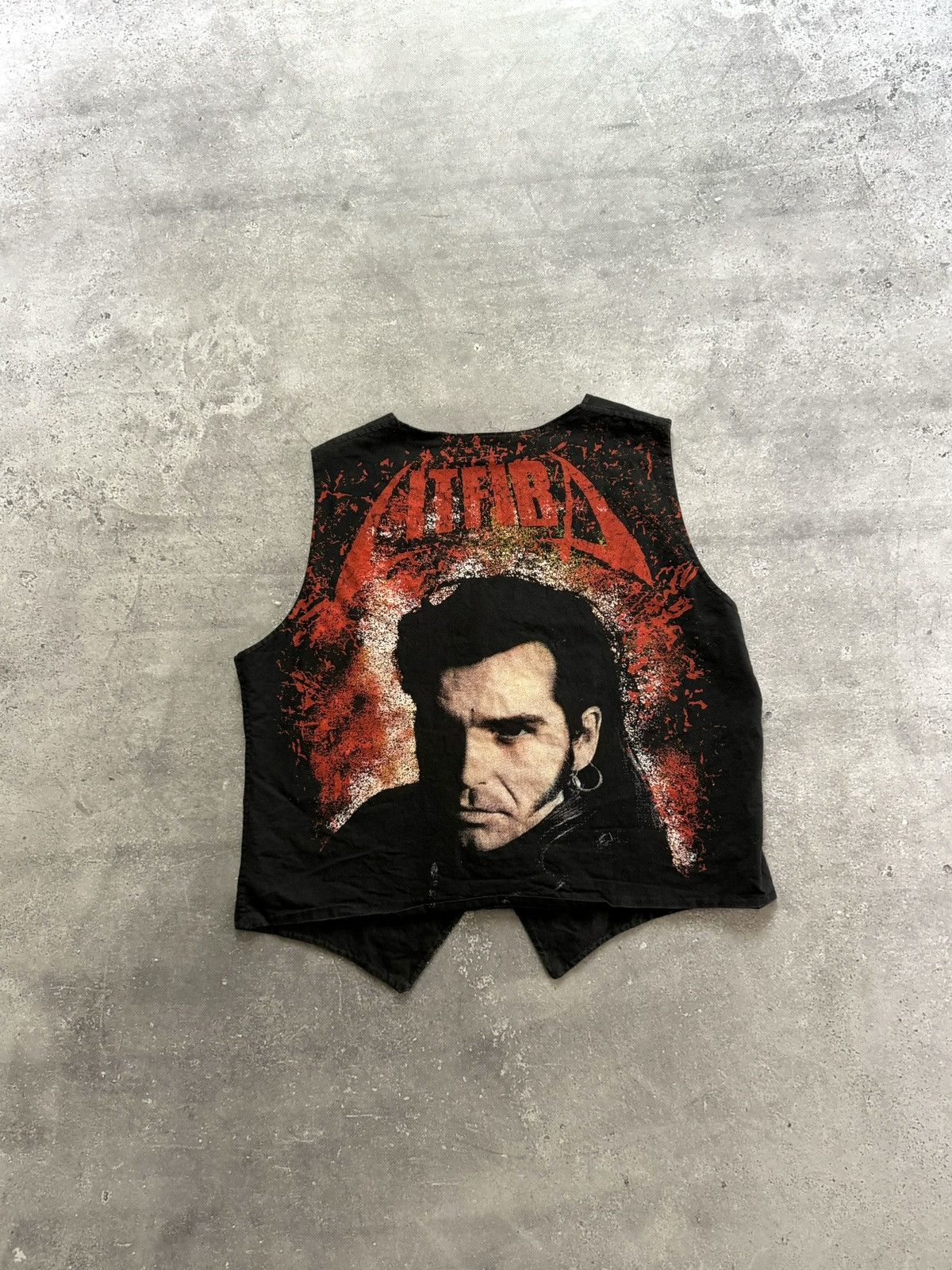 Band Tees × Vintage Vintage 90s Litfiba All Over Print Band Vest Size US S / EU 44-46 / 1 - 1 Thumbnail