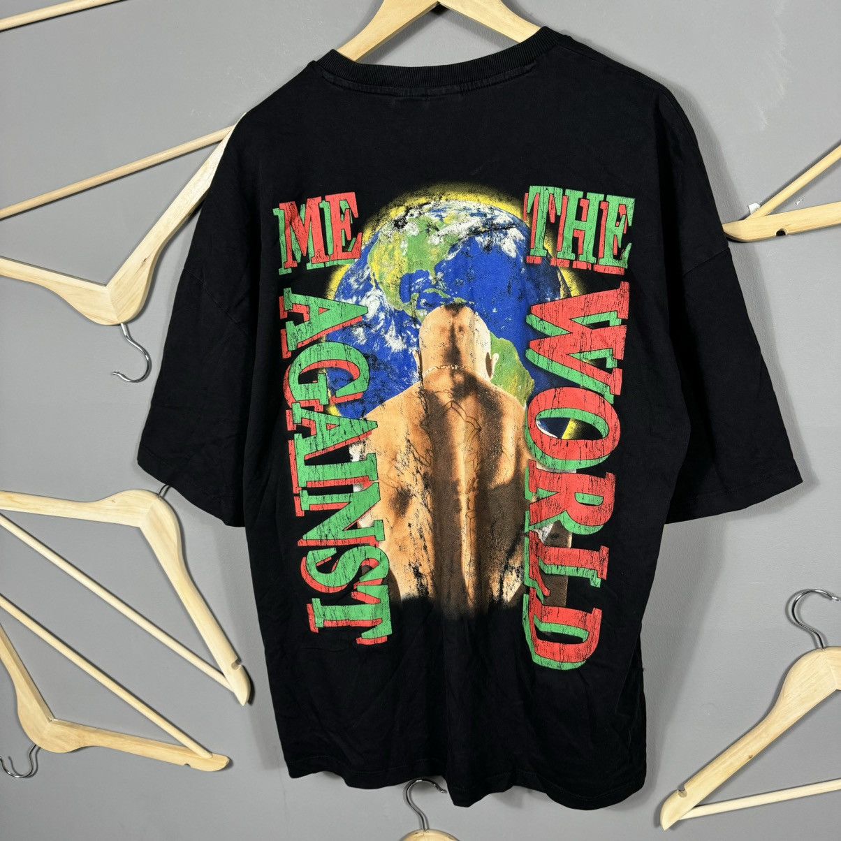 Rap Tees 2-PAC Forever Me Against The World AOP T-shirt Size US XL / EU 56 / 4 - 7 Thumbnail