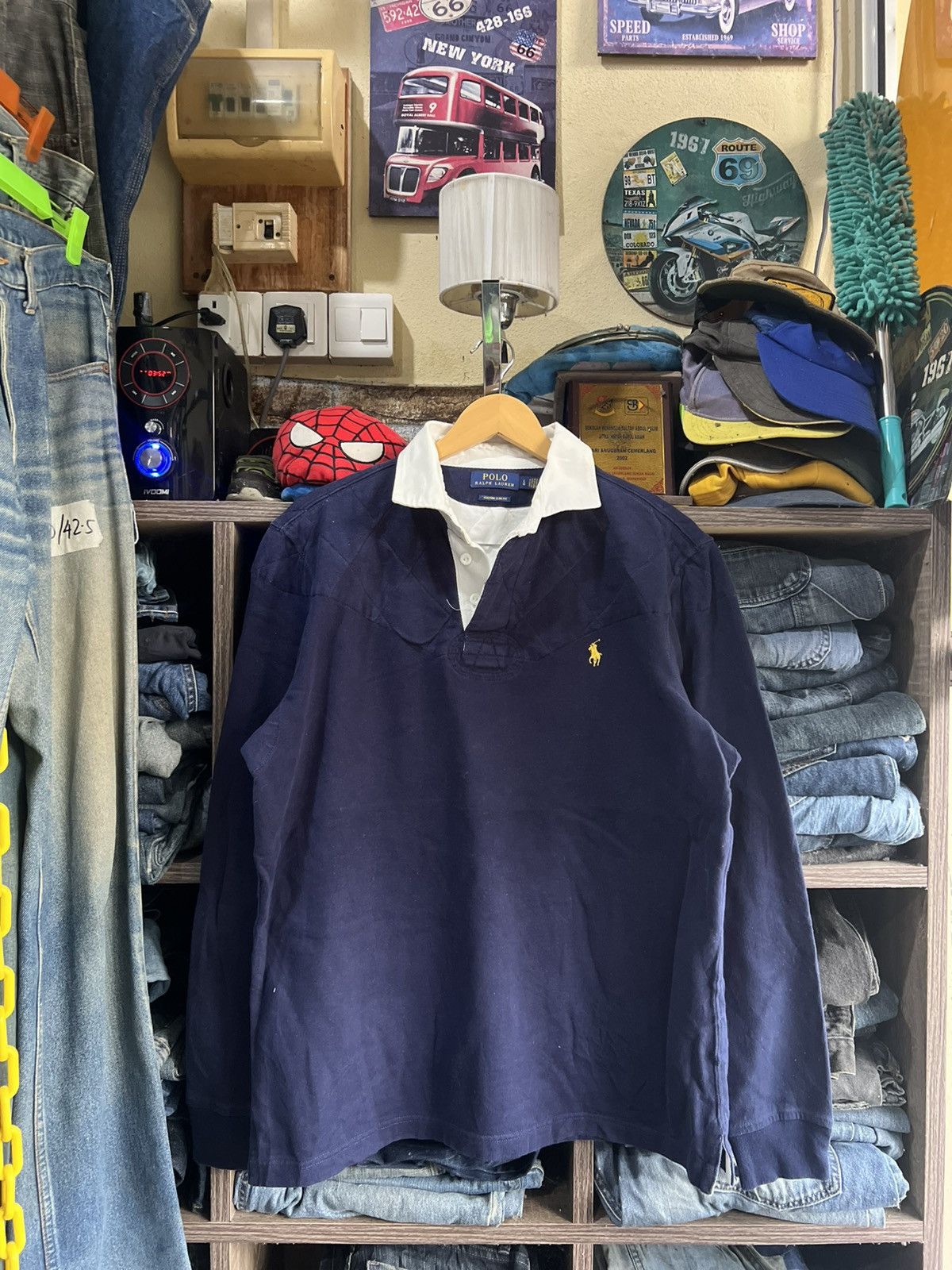 Polo Ralph Lauren 🔥Polo Ralph Lauren Long Sleeve Rugby Shirt Size US L / EU 52-54 / 3 - 1 Thumbnail