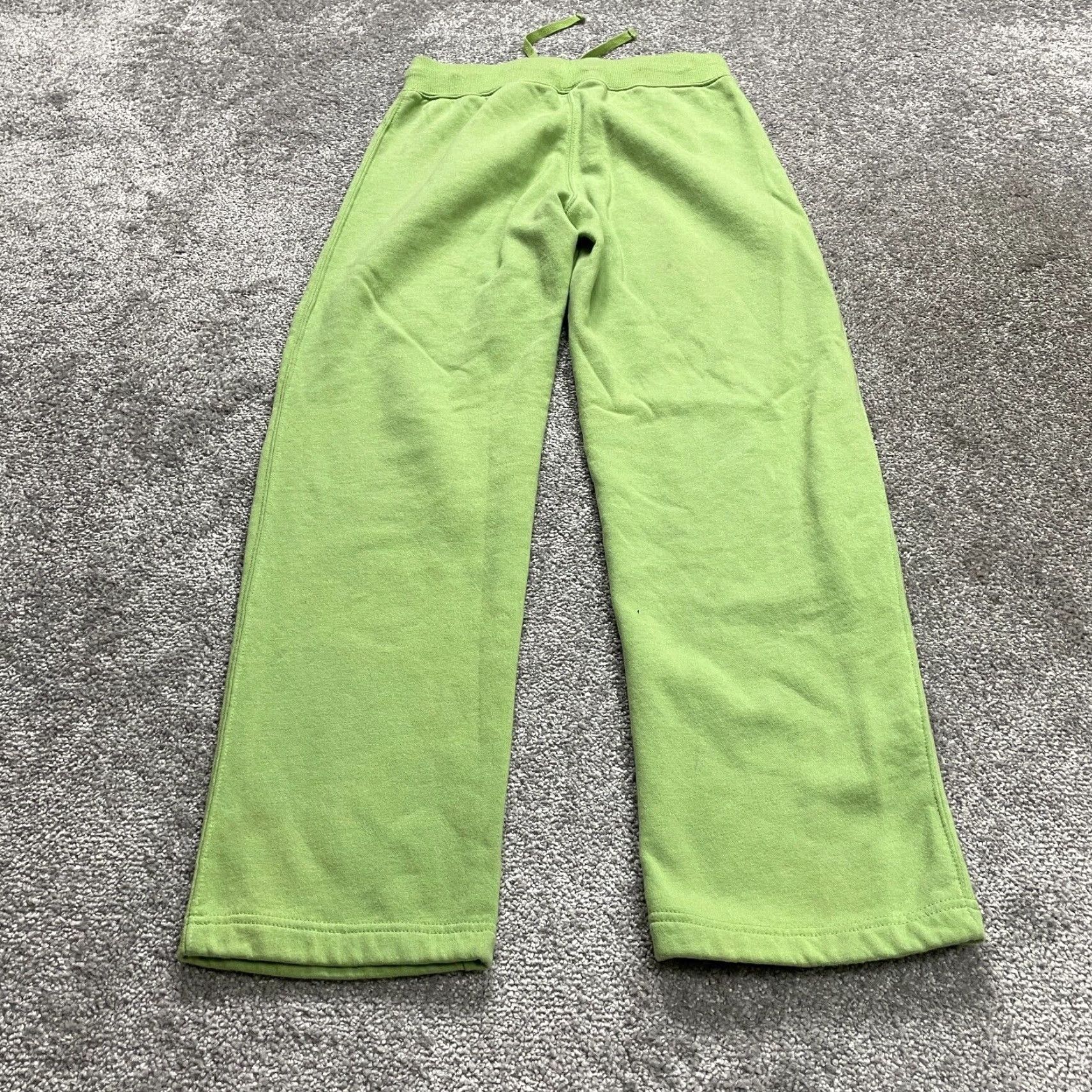 Vintage VINTAGE SB Active Sweatpants Women Small Green Fleece Straight Leg Activewear Fall Spring Summer Size 28" / US 6 / IT 42 - 2 Thumbnail