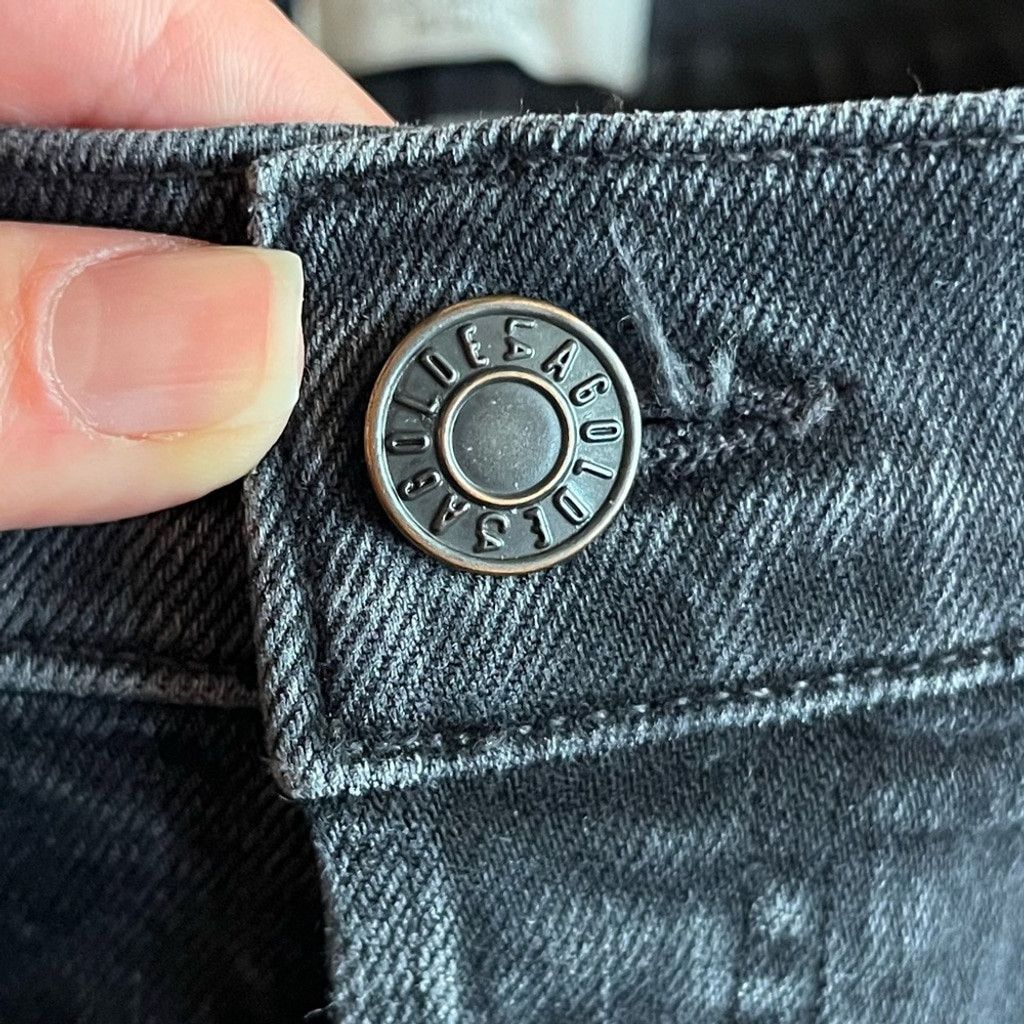 Citizens Of Humanity AGOLDE Premium NICO Jeans – Black – Size 32 🖤👖 Size 32" / US 10 / IT 46 - 6 Thumbnail