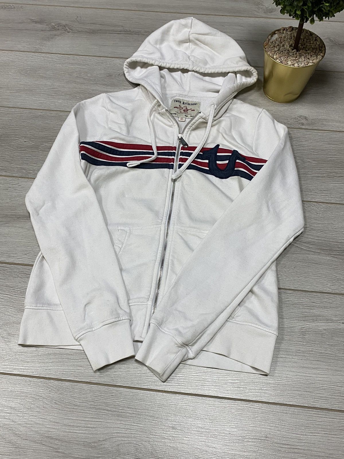 True Religion True Religion vintage big Buddha logo hoodie zip horseshoe Size US S / EU 44-46 / 1 - 5 Thumbnail