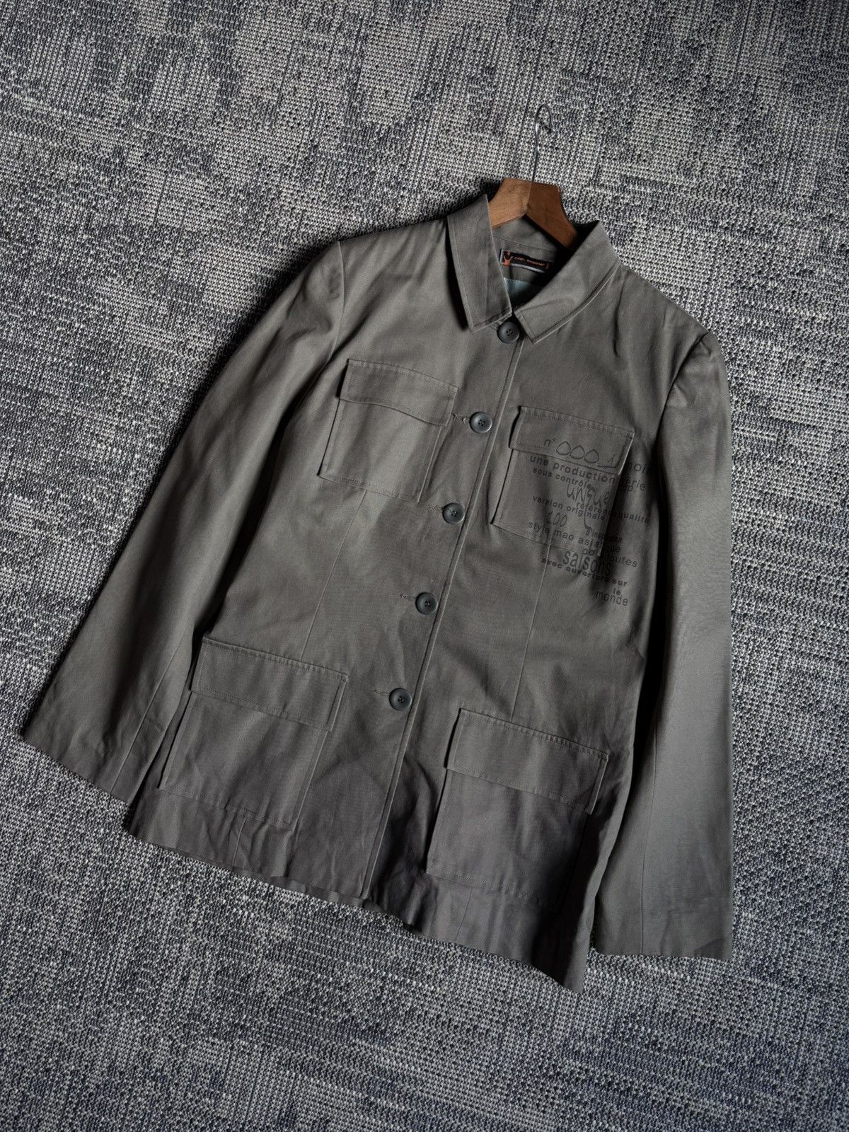 Cop Copine Cop Copine Y2K Vintage Military Olive Blazer Jacket Size M / US 6-8 / IT 42-44 - 2 Thumbnail