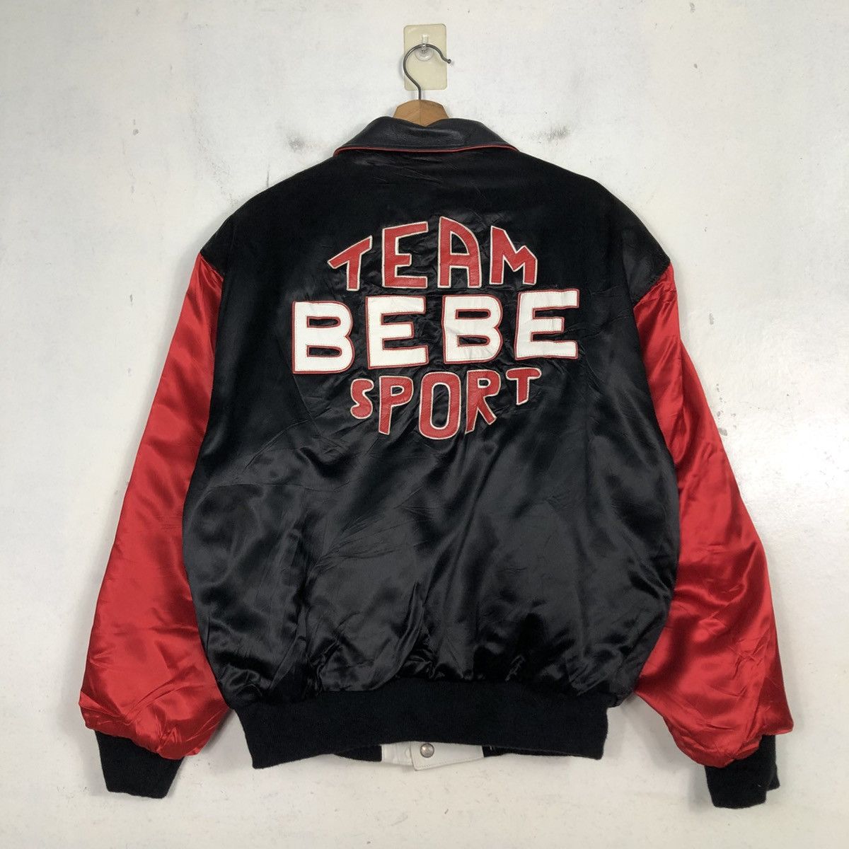 Jeff Hamilton 💥VINTAGE REVERSIBLE LEATHER BOMBER JACKET JEFF HAMILTON Size US L / EU 52-54 / 3 - 3 Thumbnail
