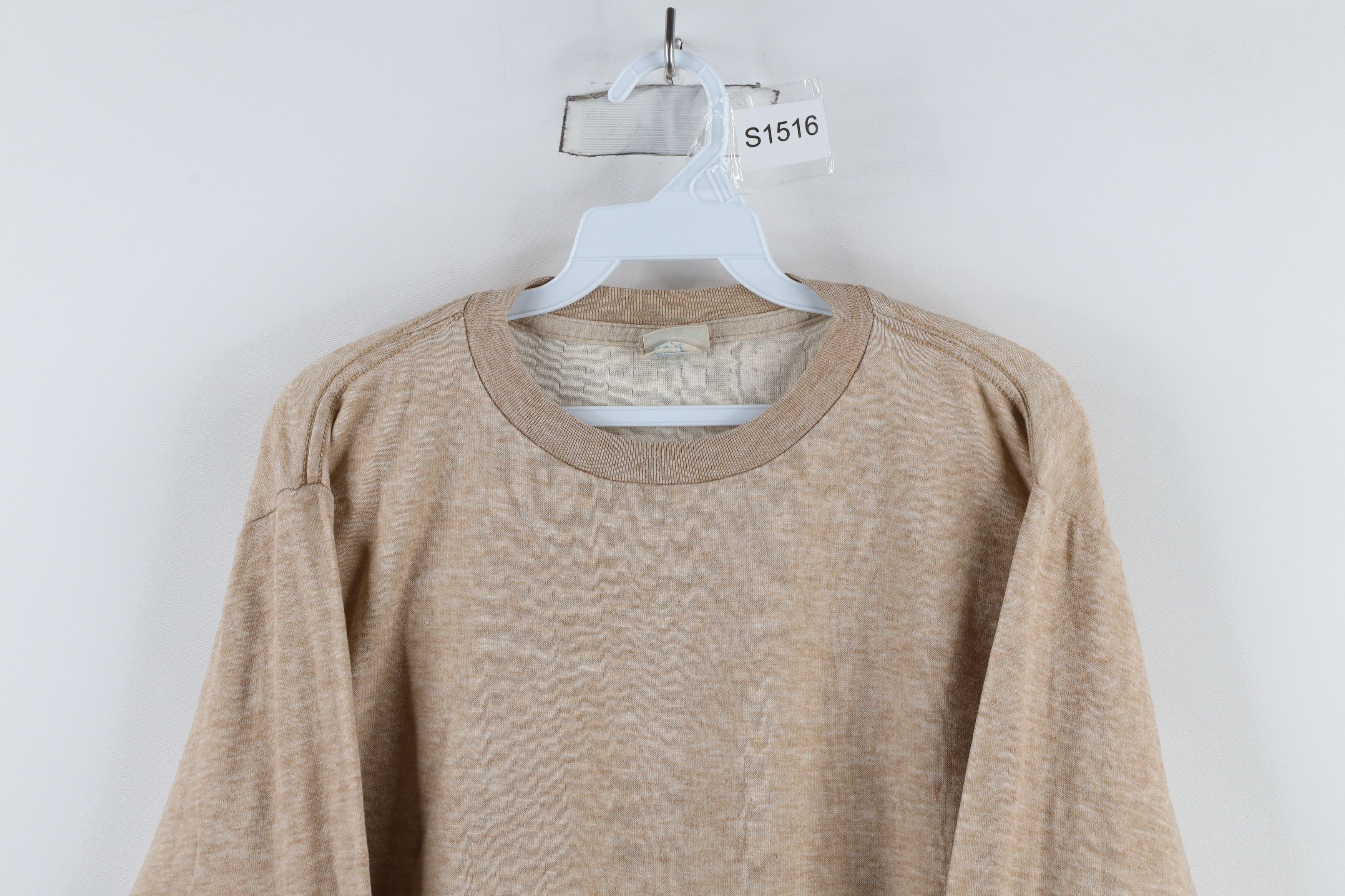 Vintage Vintage 90s Streetwear Thermal Knit Long Sleeve T-Shirt USA Size US L / EU 52-54 / 3 - 2 Thumbnail