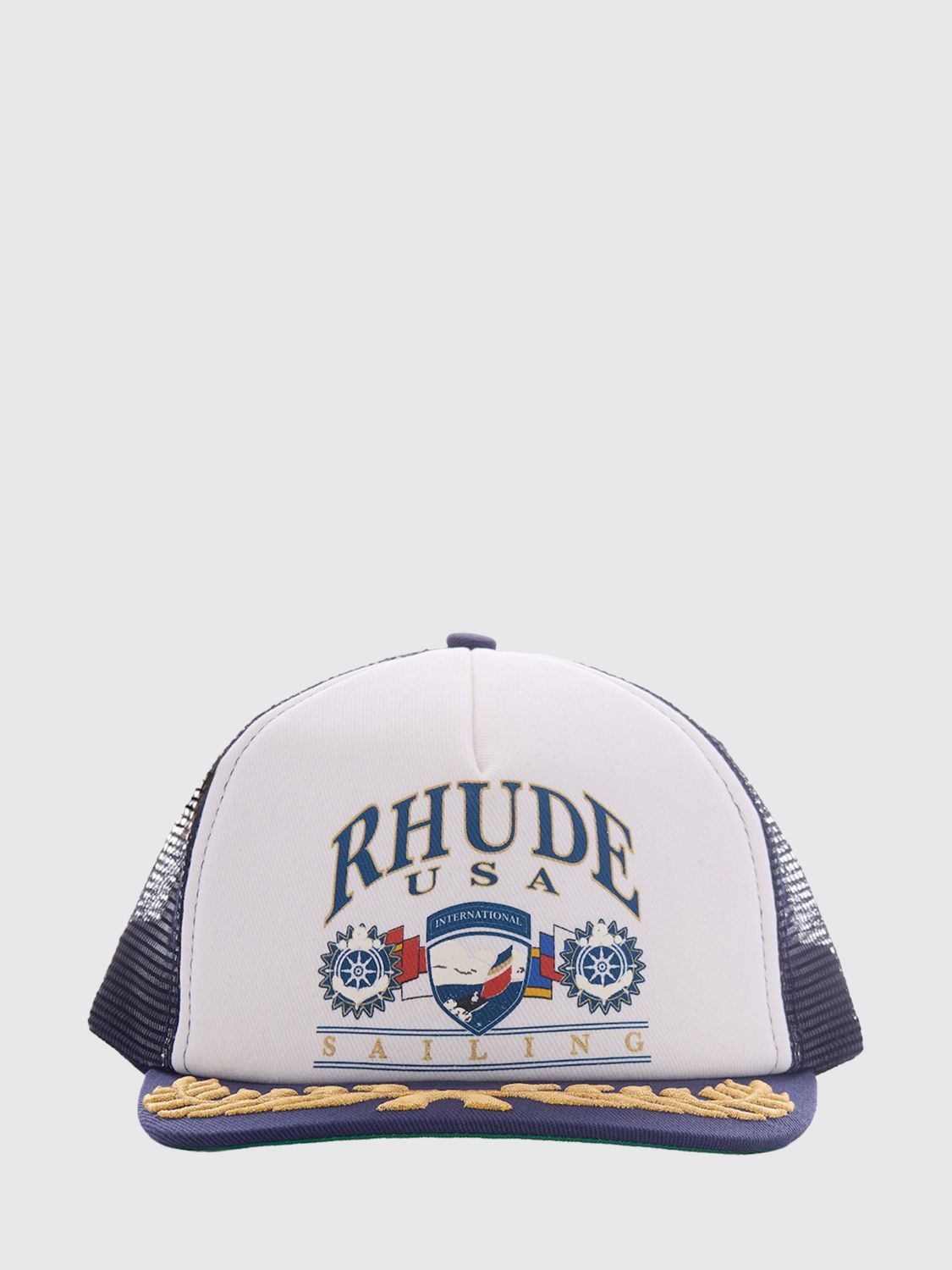 Rhude Rhude Hat Men Blue Size ONE SIZE - 1 Thumbnail