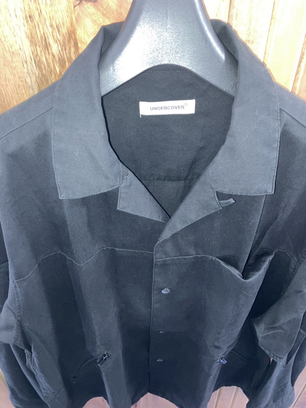 Undercover Undercover poly/rayon open collar button up Size US M / EU 48-50 / 2 - 2 Thumbnail