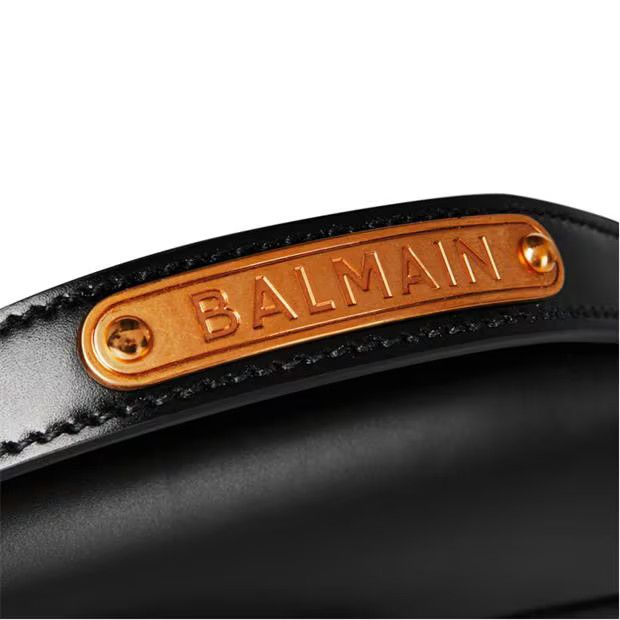 Balmain o1g2r1mq0924 Size: OS / Handle Bag in Noir Size ONE SIZE - 3 Thumbnail