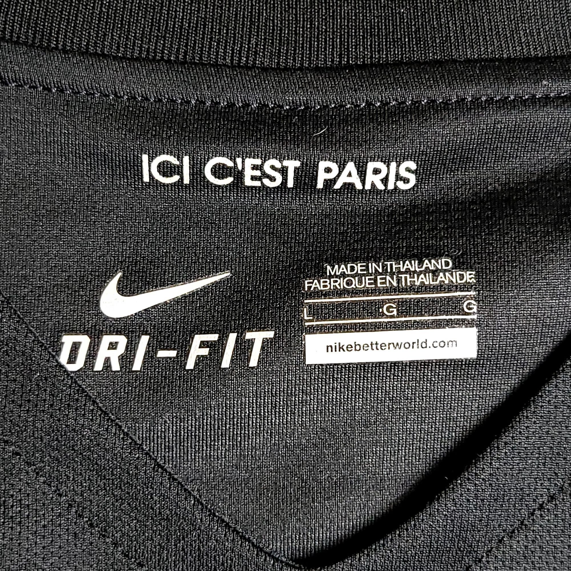 Nike Ibrahimovic PSG 2015 2016 Third Soccer Jersey L Size US L / EU 52-54 / 3 - 7 Thumbnail
