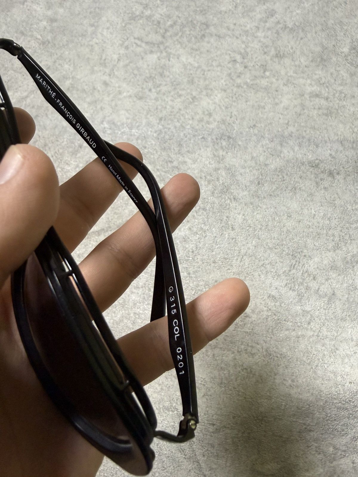 Marithe + Francois Girbaud France Marithe+Francois Girbaud Glasses Constructor Polarize Size ONE SIZE - 7 Thumbnail