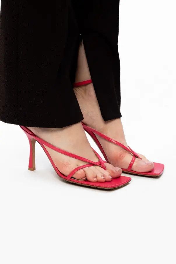 Bottega Veneta o1bcso1str0225 Stretch Sandals in Pink Size US 8.5 / IT 38.5 - 2 Thumbnail