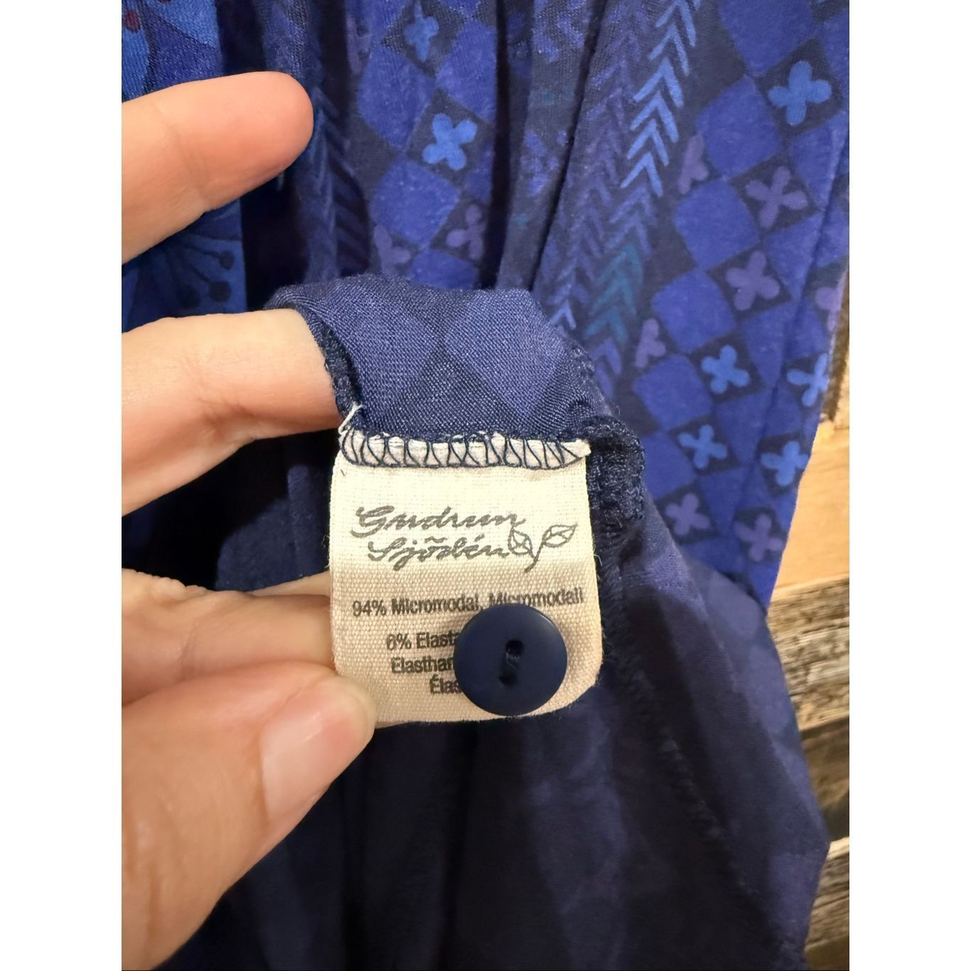 Guru Gudrun Sjoden blue dress size Small Size S / US 4 / IT 40 - 4 Thumbnail