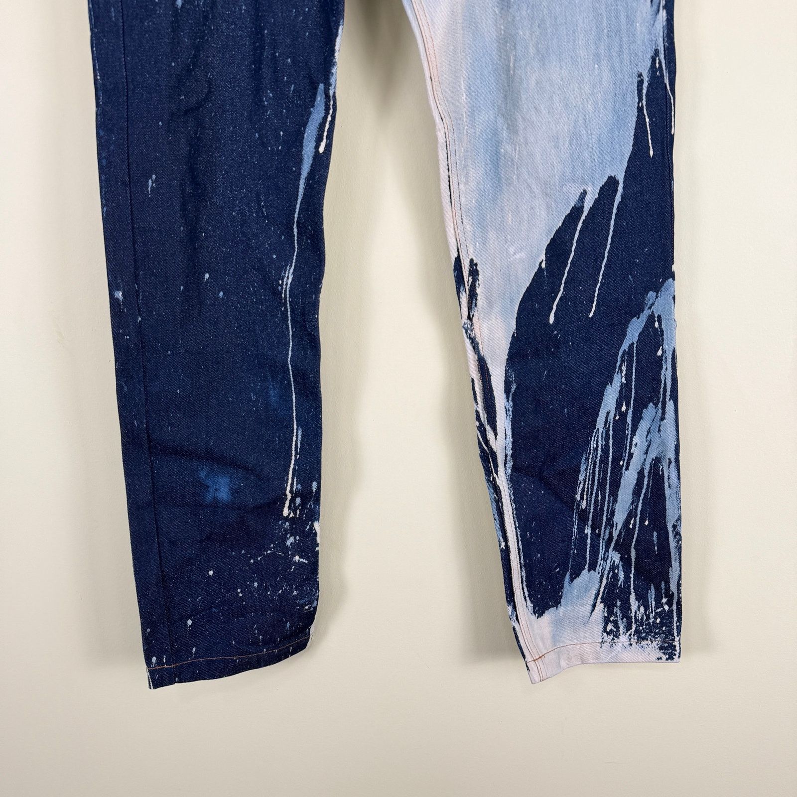 Revenge Revenge Hand Bleached Denim Jeans *1/100 LIMITED RELEASE* Size US 34 / EU 50 - 3 Thumbnail