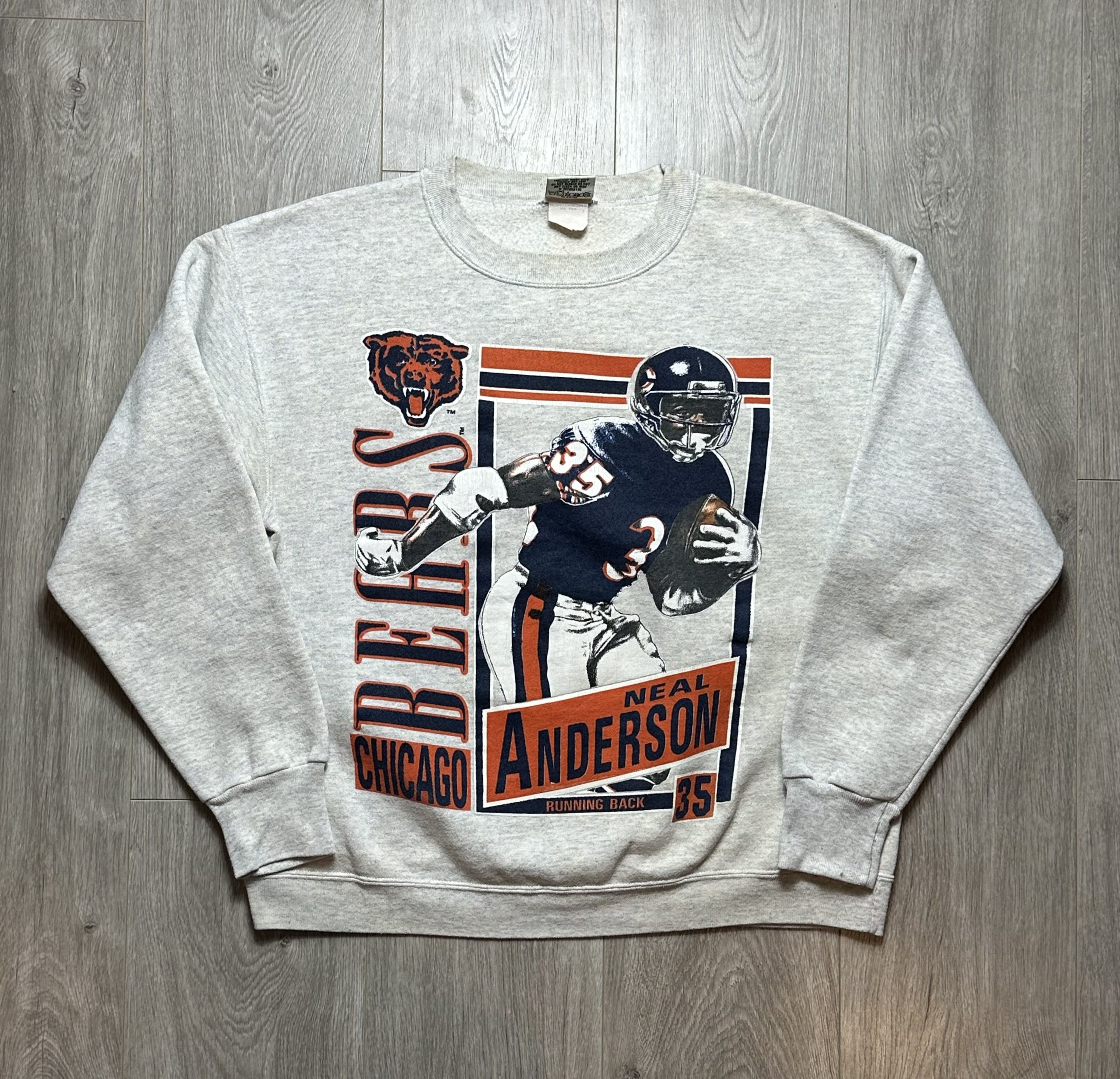 Vintage 1990s Nike Chicago Bears store NFL Crewneck Sweatshirt Size XL