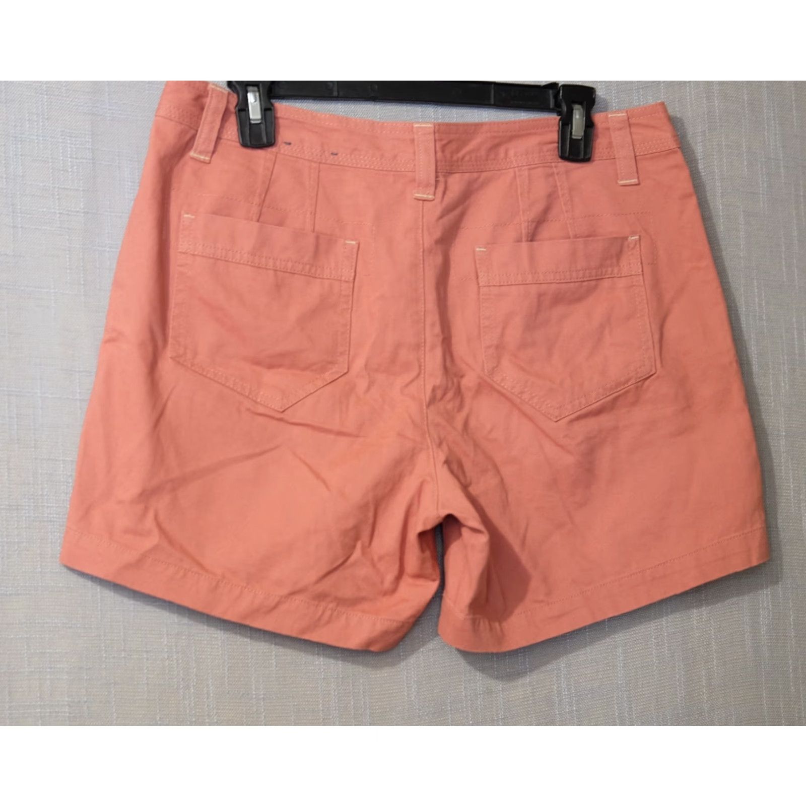 Vintage Nwot! Natural Reflections Shorts Coral Chino 100% Cotton Womens 8 #H99-69 Size 30" / US 8 / IT 44 - 5 Thumbnail