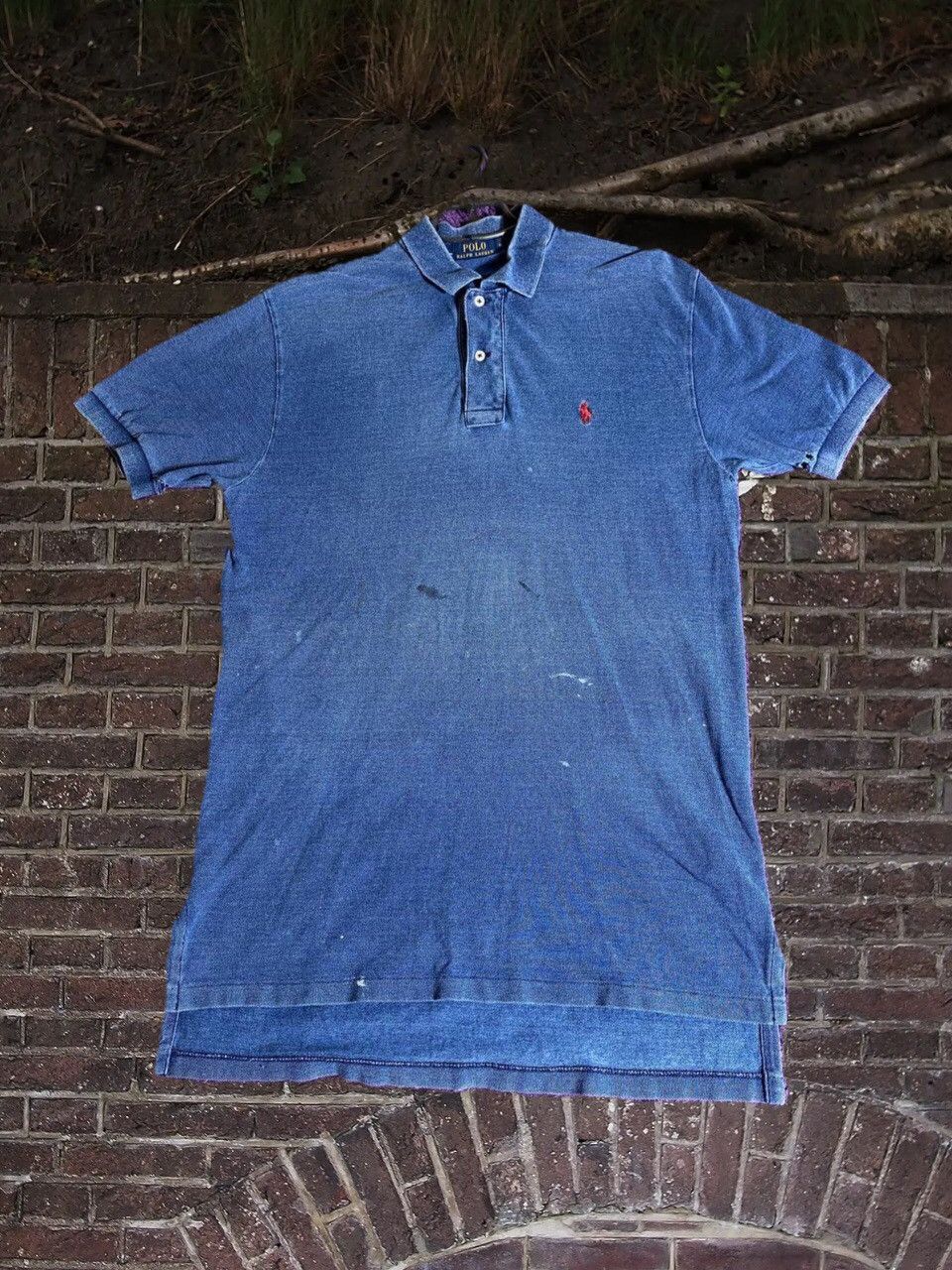 Polo Ralph Lauren × Vintage Vintage Polo Ralph Lauren Pony Embroidered Logo T Shirt Size US L / EU 52-54 / 3 - 1 Thumbnail