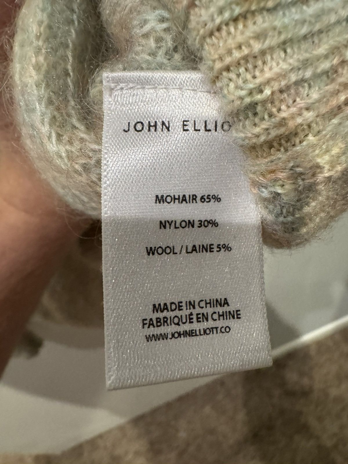 John Elliott Mohair Sweater Size US L / EU 52-54 / 3 - 3 Thumbnail