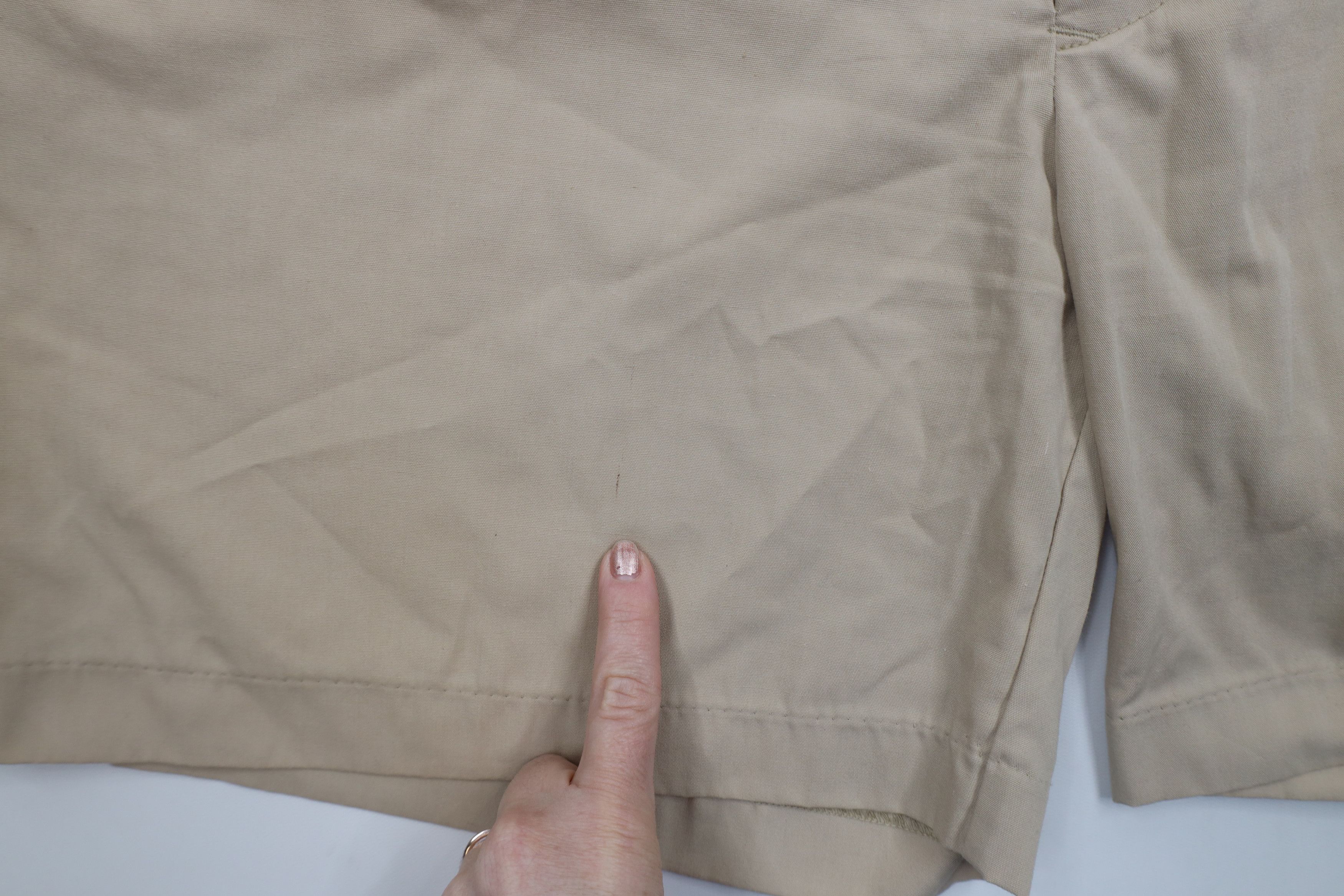 Vintage Vintage 80s 90s Streetwear Above Knee Chino Shorts Beige Size US 42 / EU 58 - 5 Thumbnail