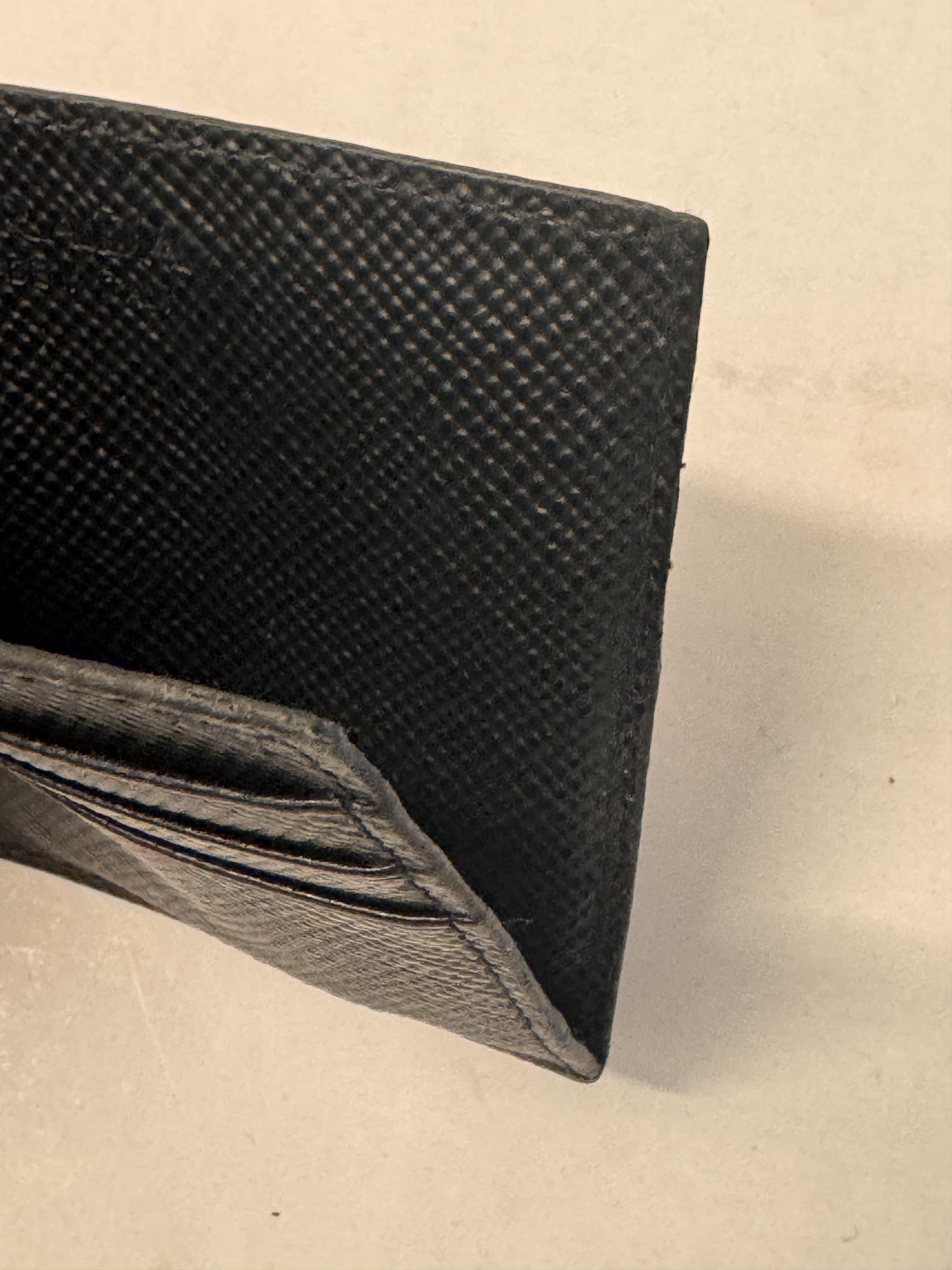 Prada Prada Wallet Cardholder Darklue Saffiano Leather Size ONE SIZE - 6 Thumbnail