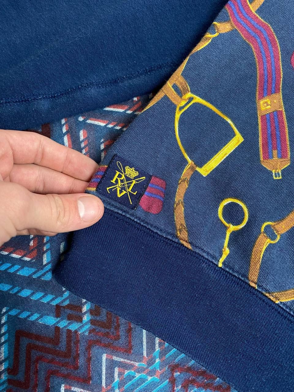 Polo Ralph Lauren Y2K streetwear Vintage Sweaters print Polo Ralph Lauren Size L / US 10 / IT 46 - 6 Thumbnail