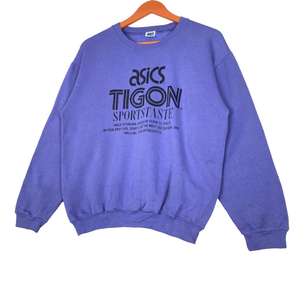 Asics Asics Tigon Sweatshirt Crewneck Pullover Jumper Size US M / EU 48-50 / 2 - 3 Thumbnail