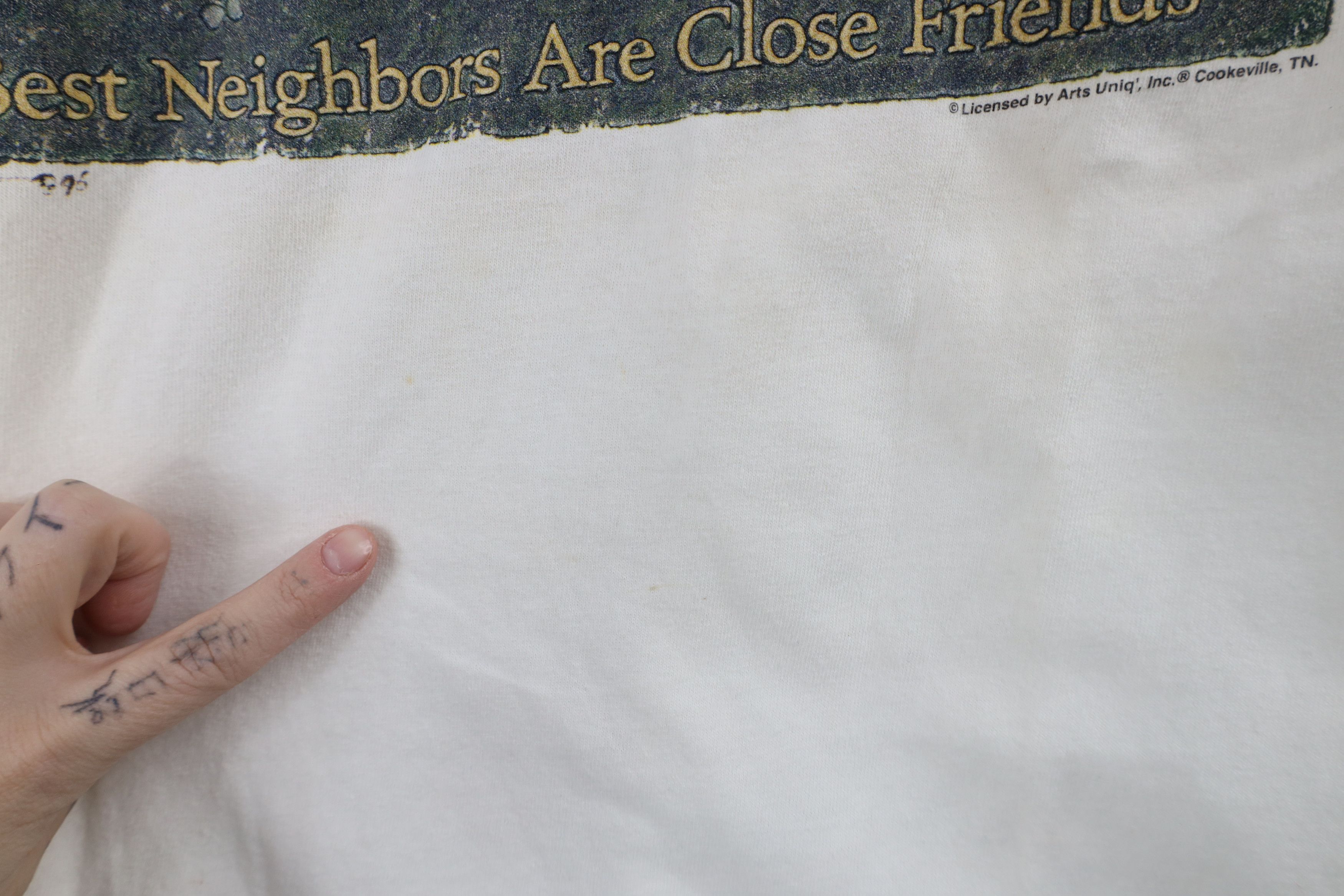 Vintage Vintage 90s Streetwear Bird Birdhouse Neighbors T-Shirt Size M / US 6-8 / IT 42-44 - 8 Thumbnail