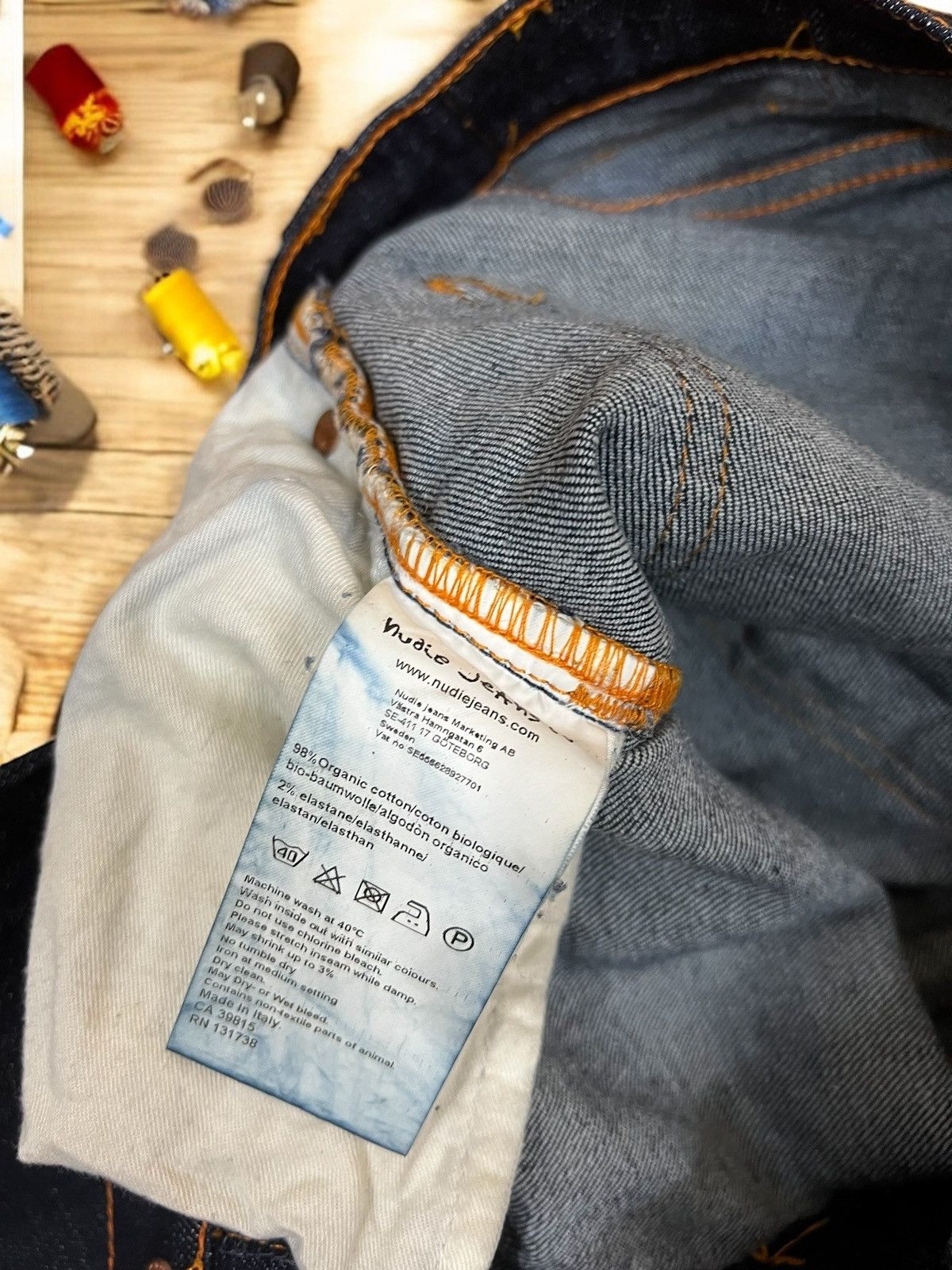 Nudie Jeans Nudie Jeans Tube Tom size W27 L32 Size US 27 - 8 Thumbnail