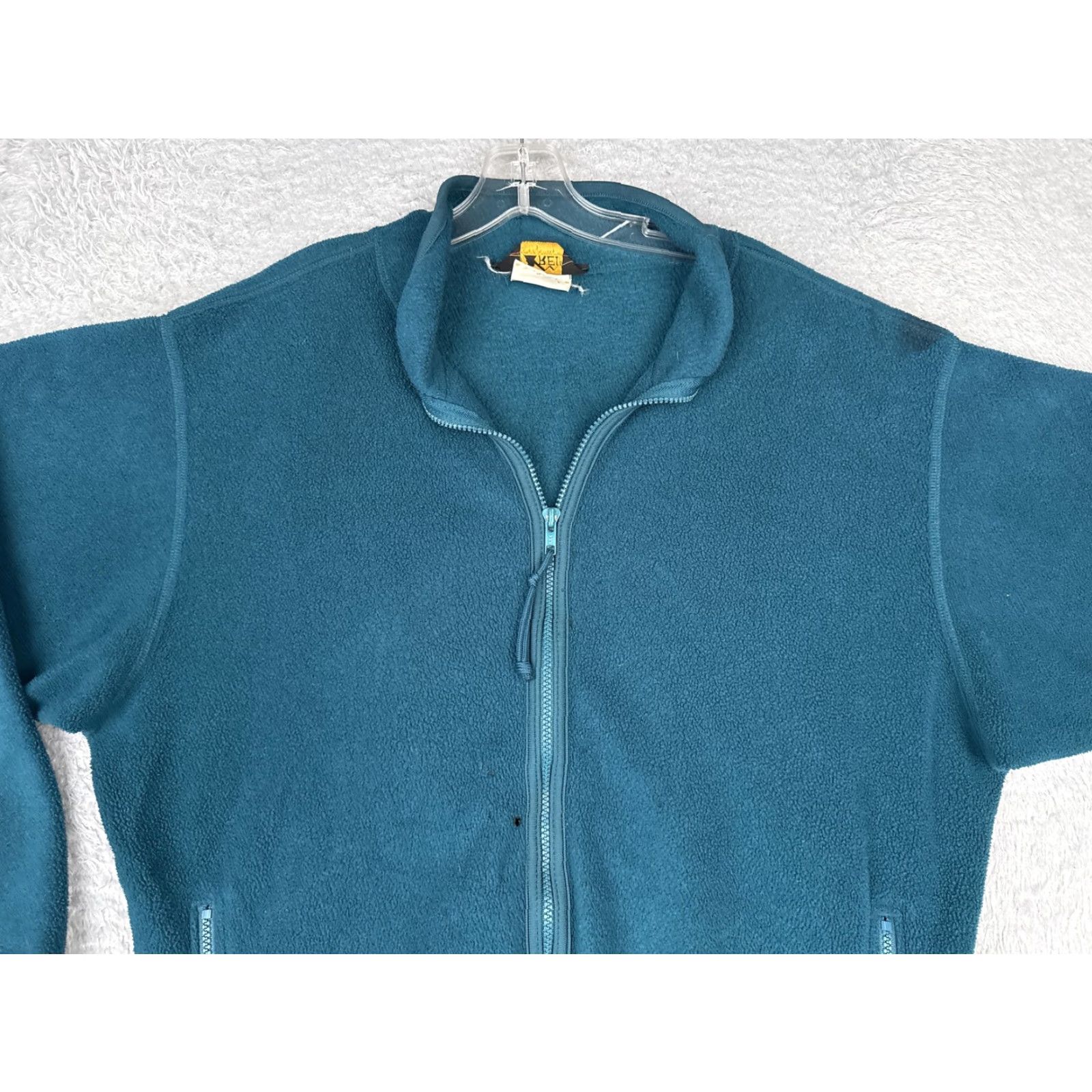 Vintage VINTAGE REI Jacket Mens Large Green Fleece Full Zip 90s Hiking Outdoor READ Size US L / EU 52-54 / 3 - 4 Thumbnail