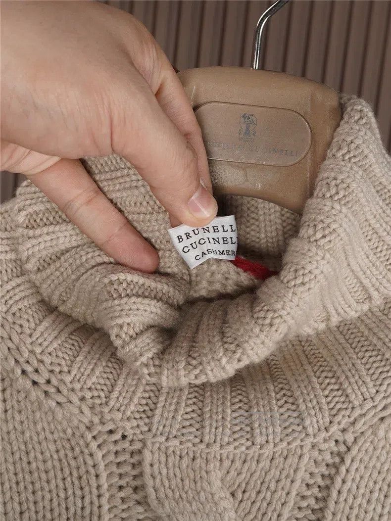 Brunello Cucinelli Brunello Cucinelli Poster Pure Cashmere High-End Thick Hig Size US M / EU 48-50 / 2 - 4 Thumbnail