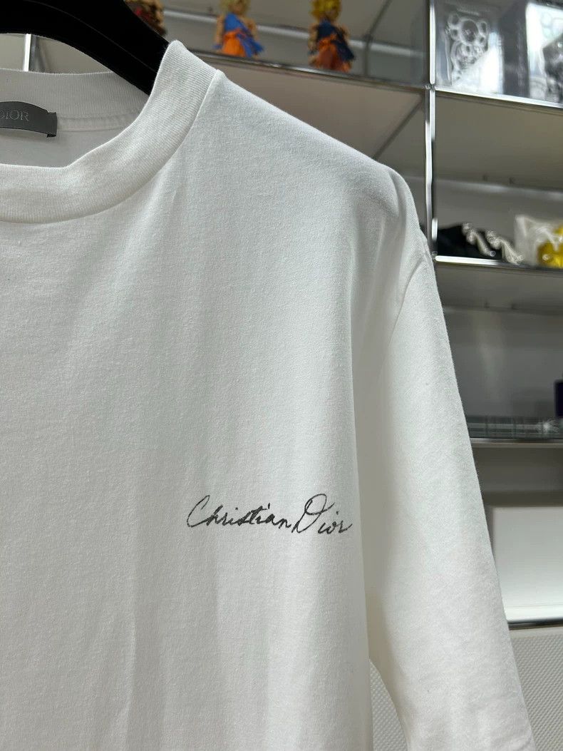 Dior Dior 24 new white line valley pattern short-sleeved cotton Size US XS / EU 42 / 0 - 2 Thumbnail