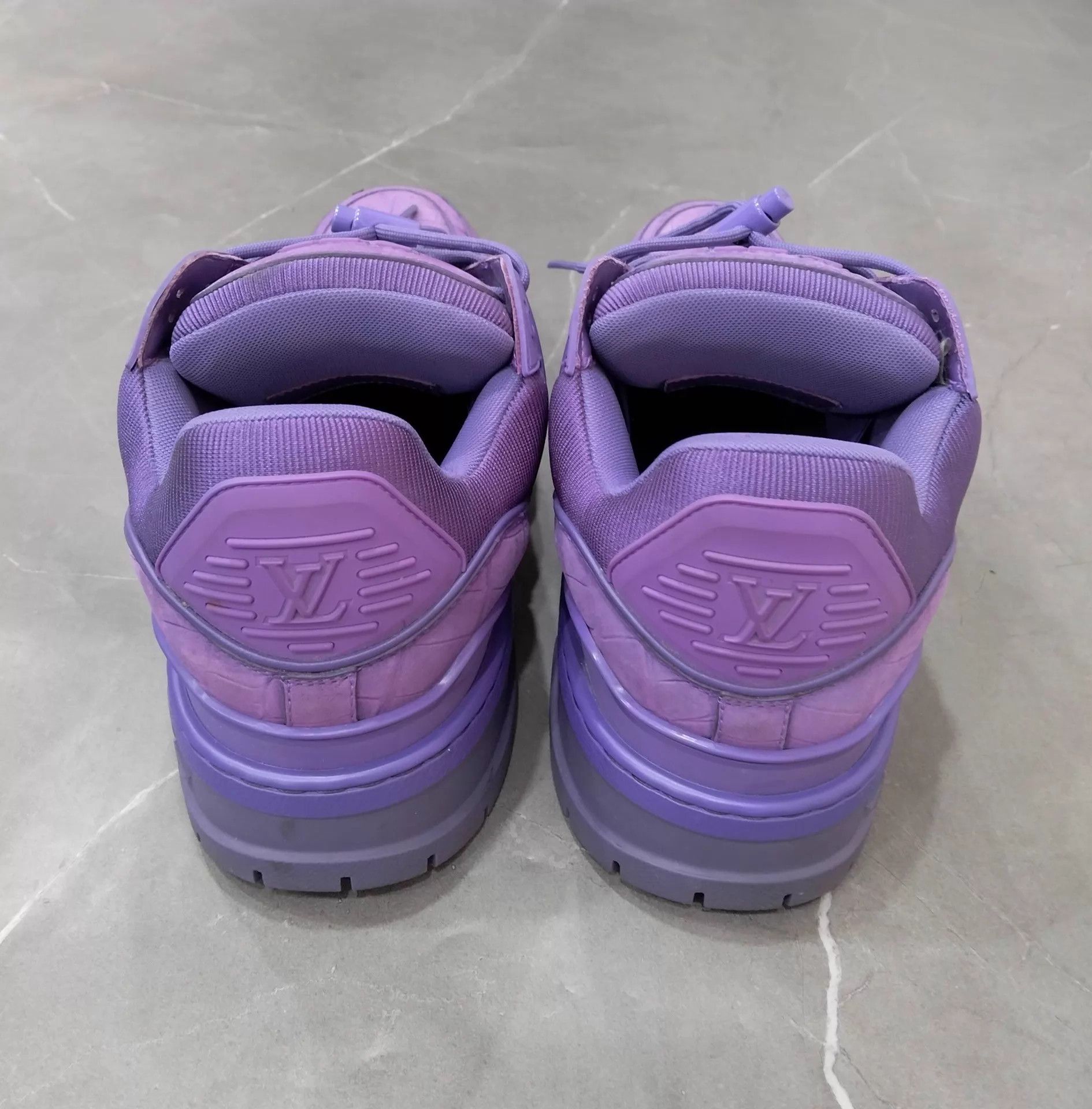 Louis Vuitton LV Trainer Maxi Crocodile Embossed 40 Size US 7 / EU 40 - 5 Thumbnail