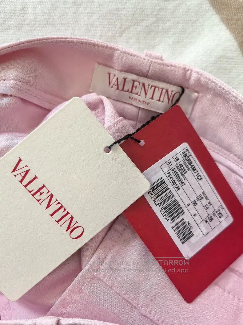 Valentino Valentino Pink trousers Size 35" - 3 Thumbnail
