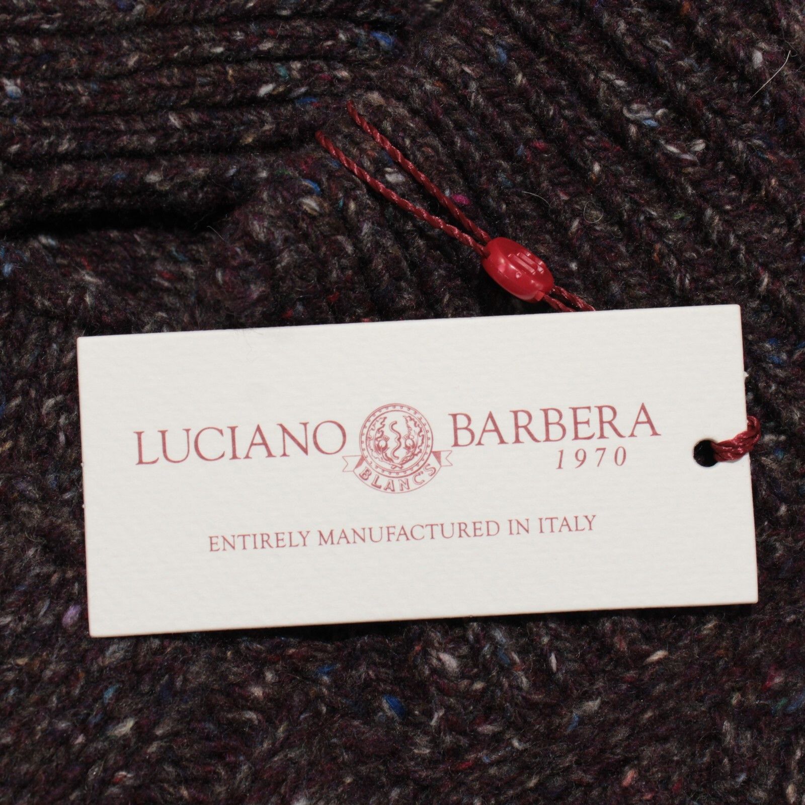 Luciano Barbera Luciano Barbera Sweater Size US M in Purple Size US M / EU 48-50 / 2 - 2 Thumbnail