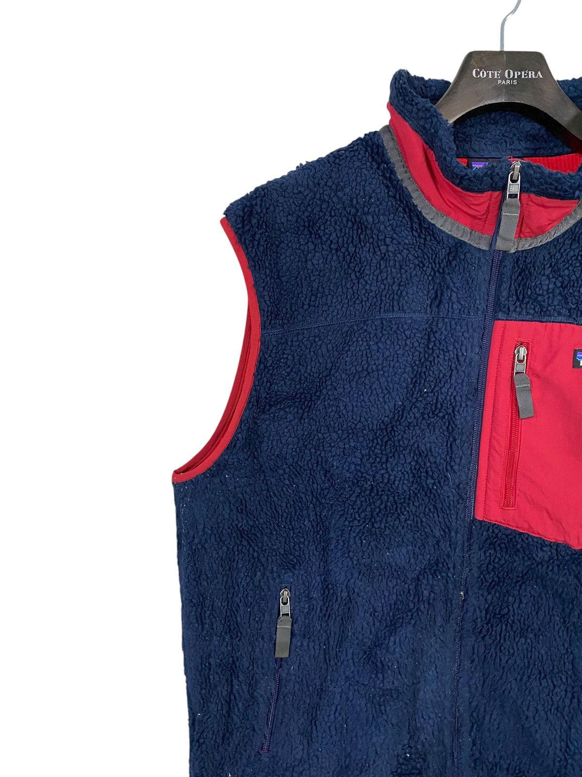 Patagonia Vintage patagonia fleece vest single pocket Size US XL / EU 56 / 4 - 4 Thumbnail