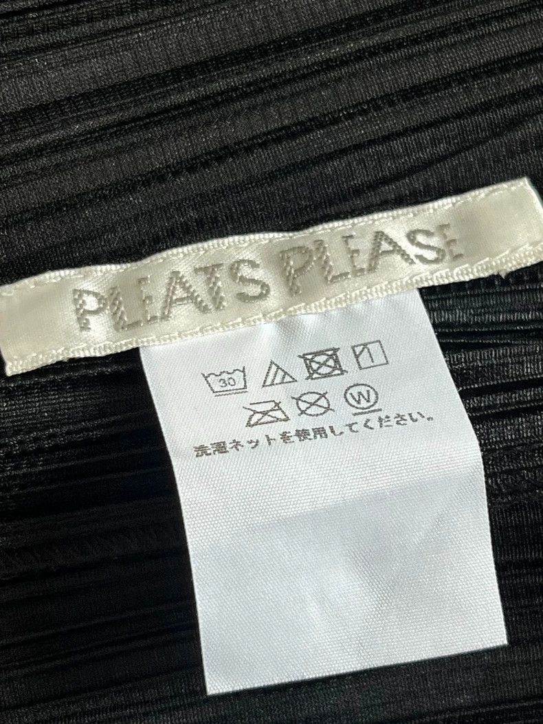 Issey Miyake Issey Miyake size:3 Black pleated long-sleeved shirt Size S / US 4 / IT 40 - 3 Thumbnail