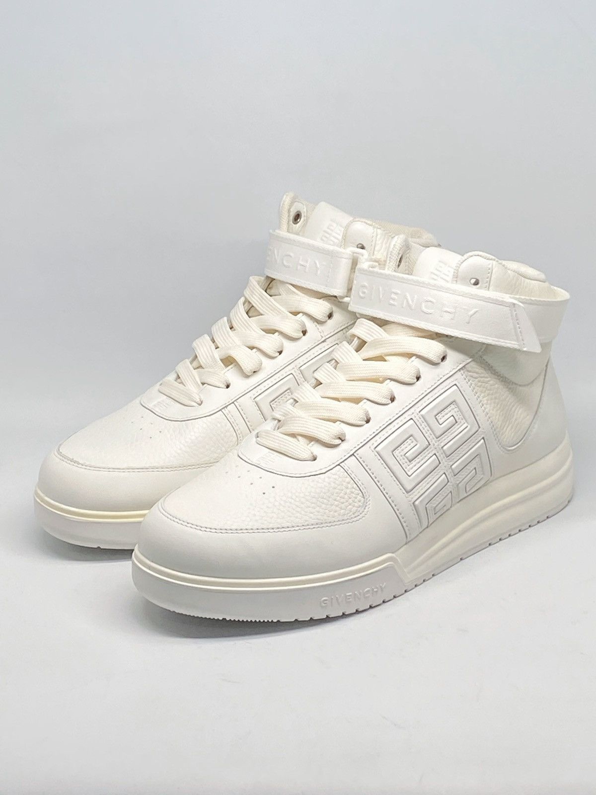 Givenchy Givenchy G4 High Top Leather Sneakers size 42/us size 9 Size US 9 / EU 42 - 3 Thumbnail