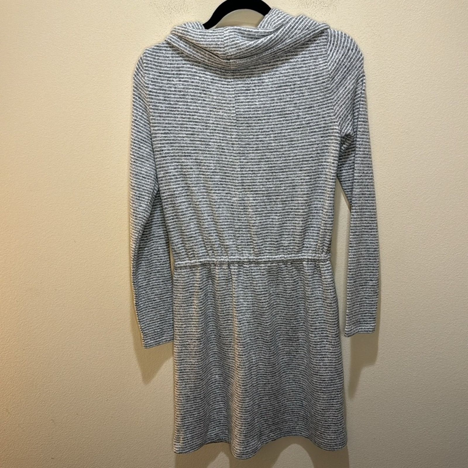 Lou & Grey Lou & Grey for LOFT Cowl-Neck Drawstring Dress Size XS Size XS / US 0-2 / IT 36-38 - 6 Thumbnail