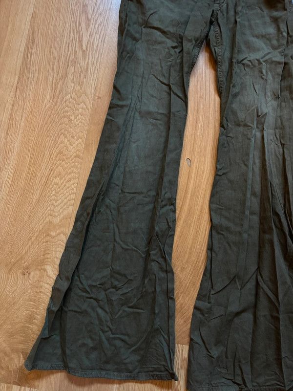 Japanese Brand × Le Grande Bleu (L.G.B.) 2000'S L.G.B. Utility Belt Flared Pants Size US 31 - 3 Thumbnail