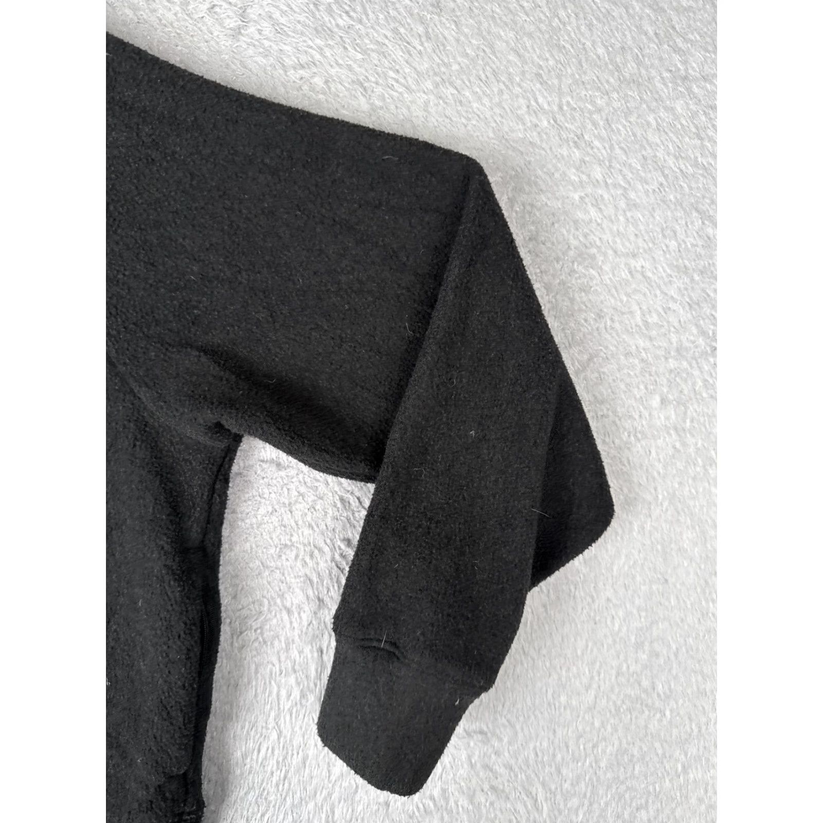 The North Face The North Face Jacket Womens Medium Black Fleece 1/4 Zip Pullover Outdoor Hiking Size M / US 6-8 / IT 42-44 - 2 Thumbnail