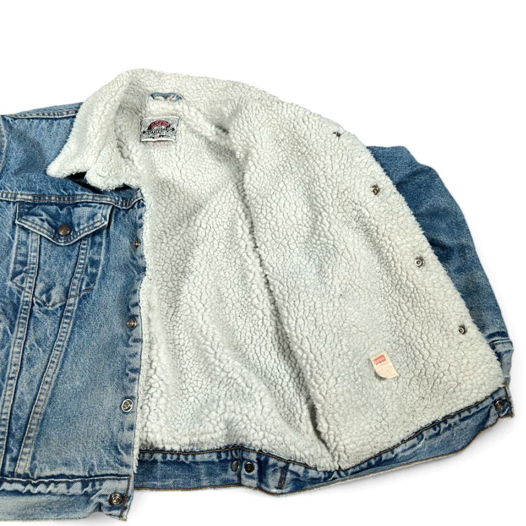 Levi's VINTAGE Levi's Jacket Denim Trucker USA Made Medium Blue Levi's Trucker 80s Mens Jacket Size US M / EU 48-50 / 2 - 5 Thumbnail