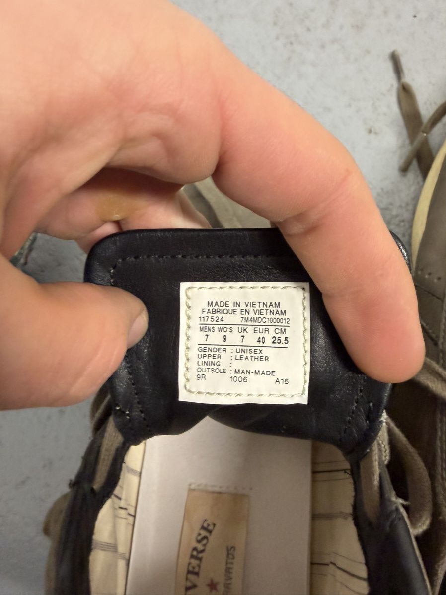 Converse × John Varvatos John Varvatos x Converse Aged High Top Sneakers Size US 9.5 / EU 42-43 - 13 Thumbnail
