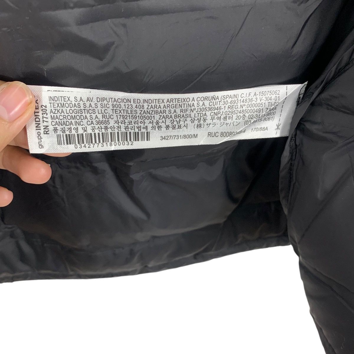 Zara ZARA COLLECTION Quilted Classic Puffer Cropped Top Jacket Size M / US 6-8 / IT 42-44 - 8 Thumbnail